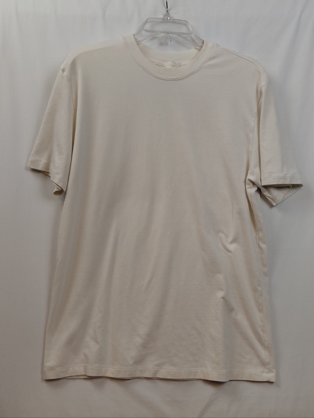 SKIMS Boyfriend Sleep T Shirt Women's Size Small Off White Modal Blend